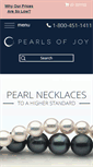 Mobile Screenshot of pearlsofjoy.com